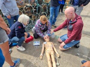 St Abbs Independent Lifeboat Practice Makes Perfect 10 JUN 2023