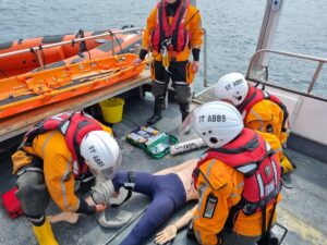 St Abbs Independent Lifeboat Practice Makes Perfect 10 JUN 2023