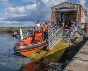 St Abbs Lifeboat - photo credit Richard Eyres